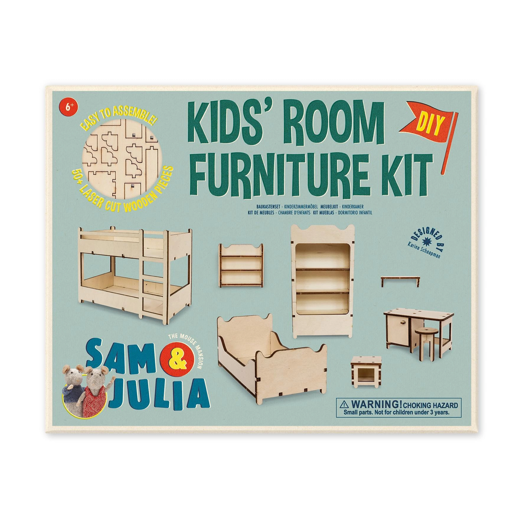 Set de Mobilier DIY — Cameră de Copii