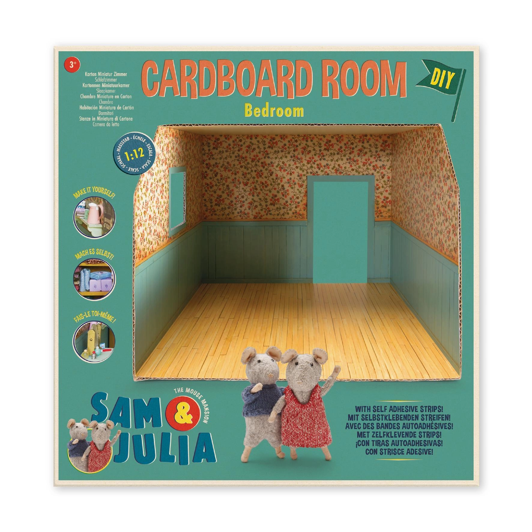Cameră din Carton — Dormitor