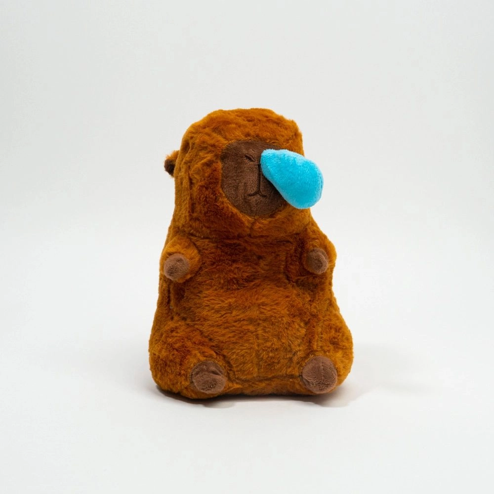 Jucărie moale Capybara cu răceală (22 cm)