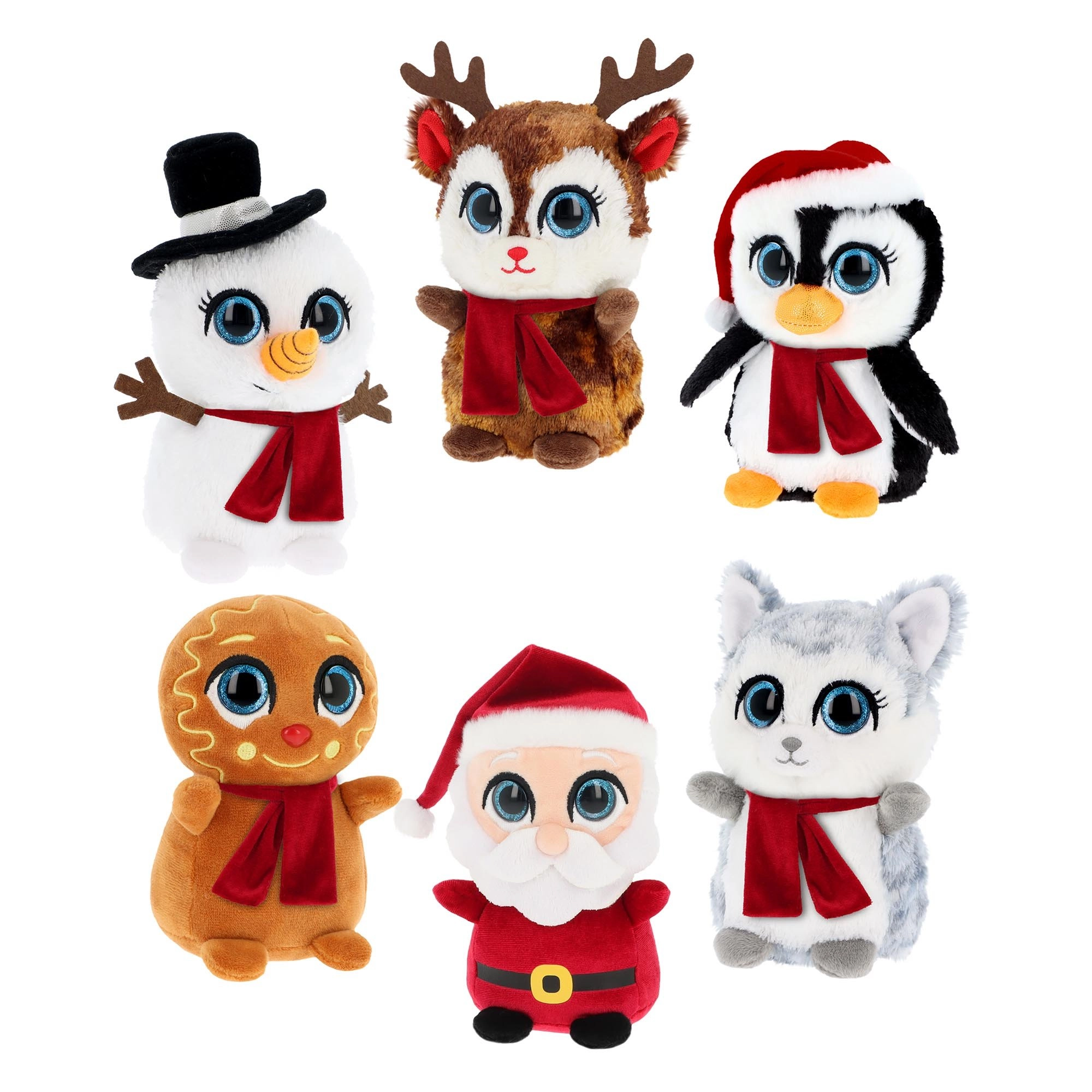 Jucărie Keel Toys 14cm Motsu Christmas 6 Asstd