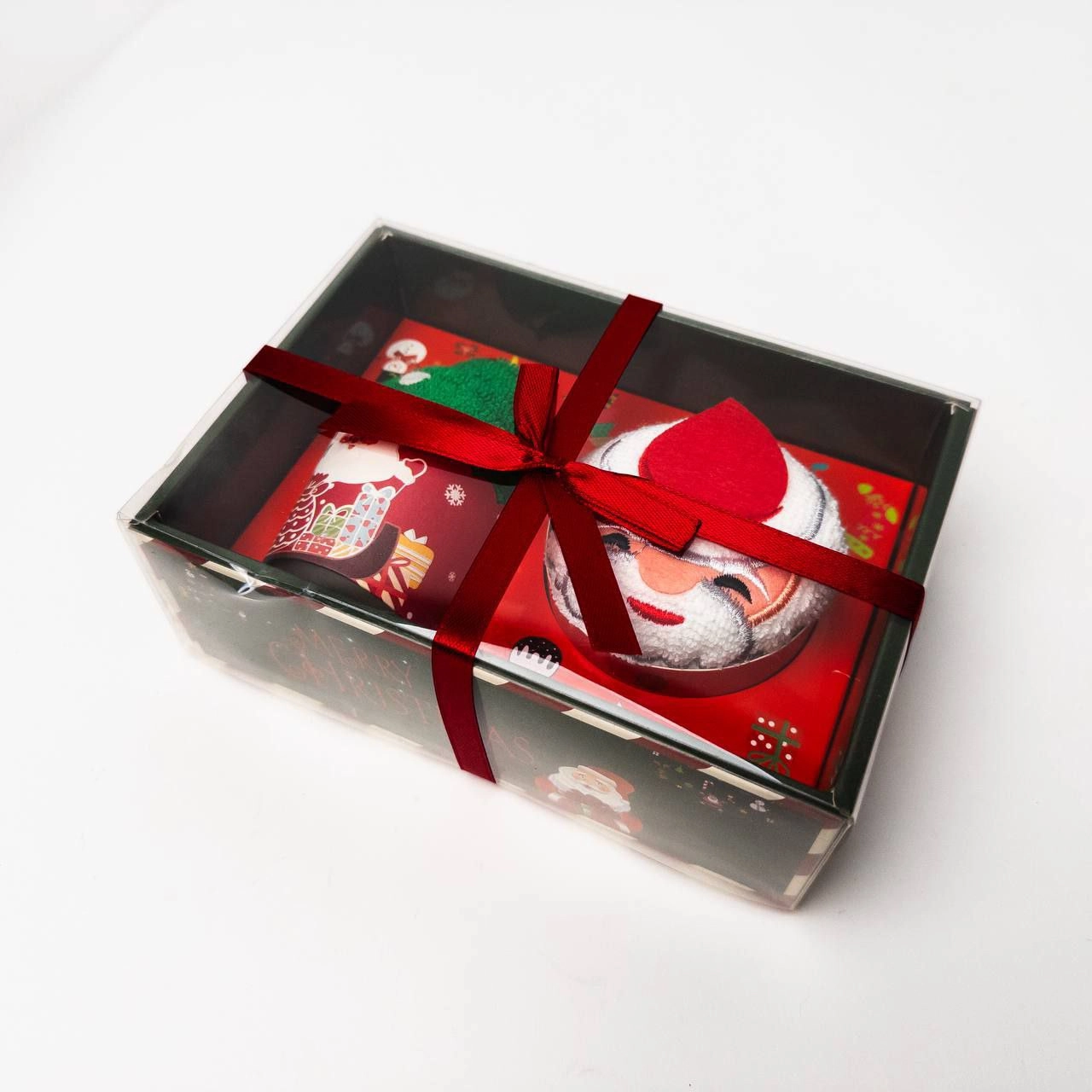 Prosop Anul Nou 30*30cm 40 grame (Set de 2 bucăți)