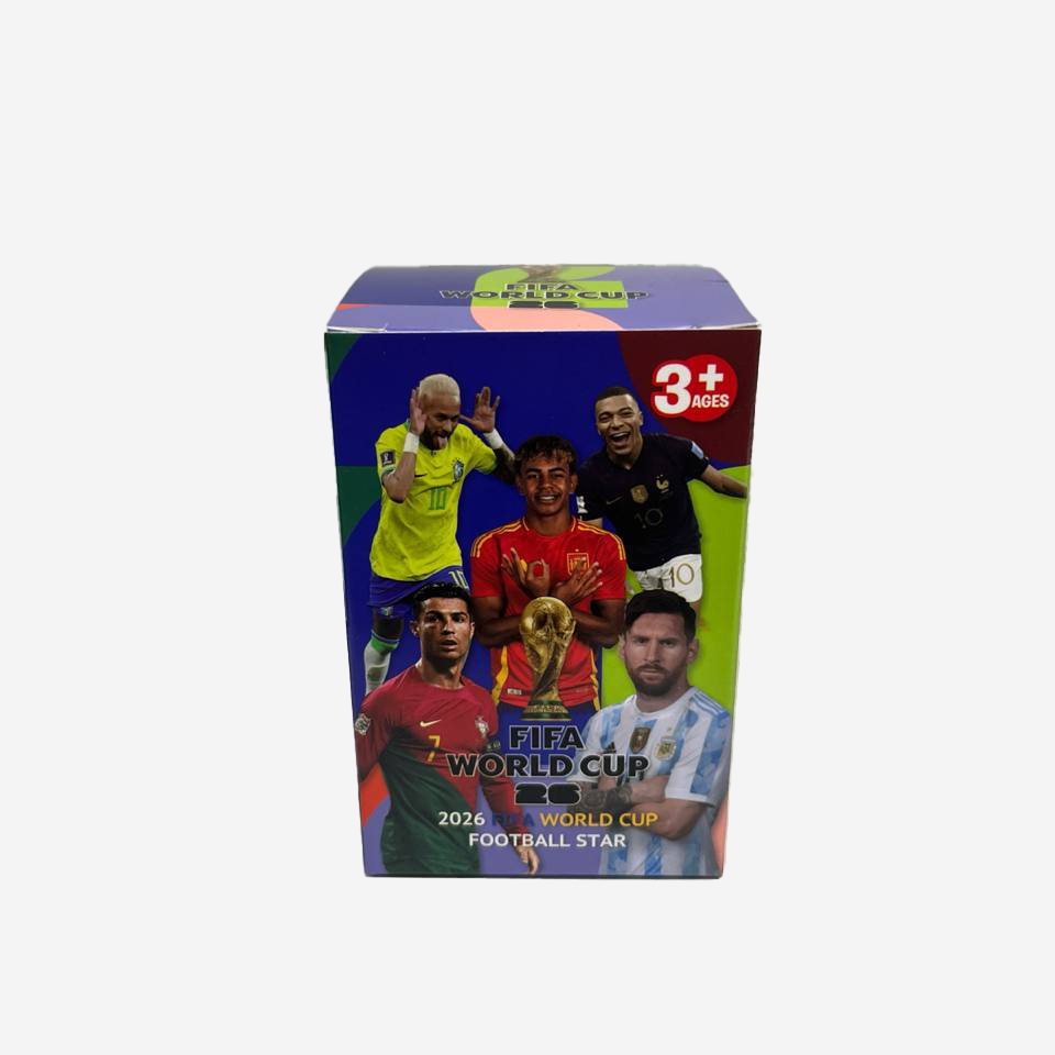 Figurină Fotbalist + Cartonașe Blind Box set