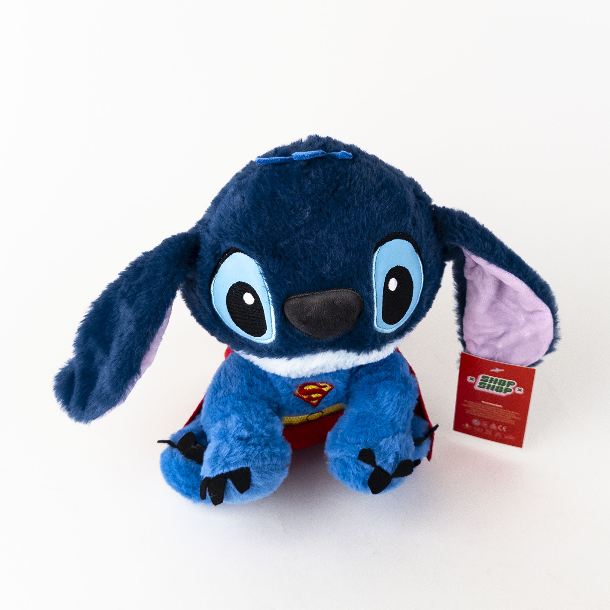 Jucarie de plus Stitch supererou 20 cm