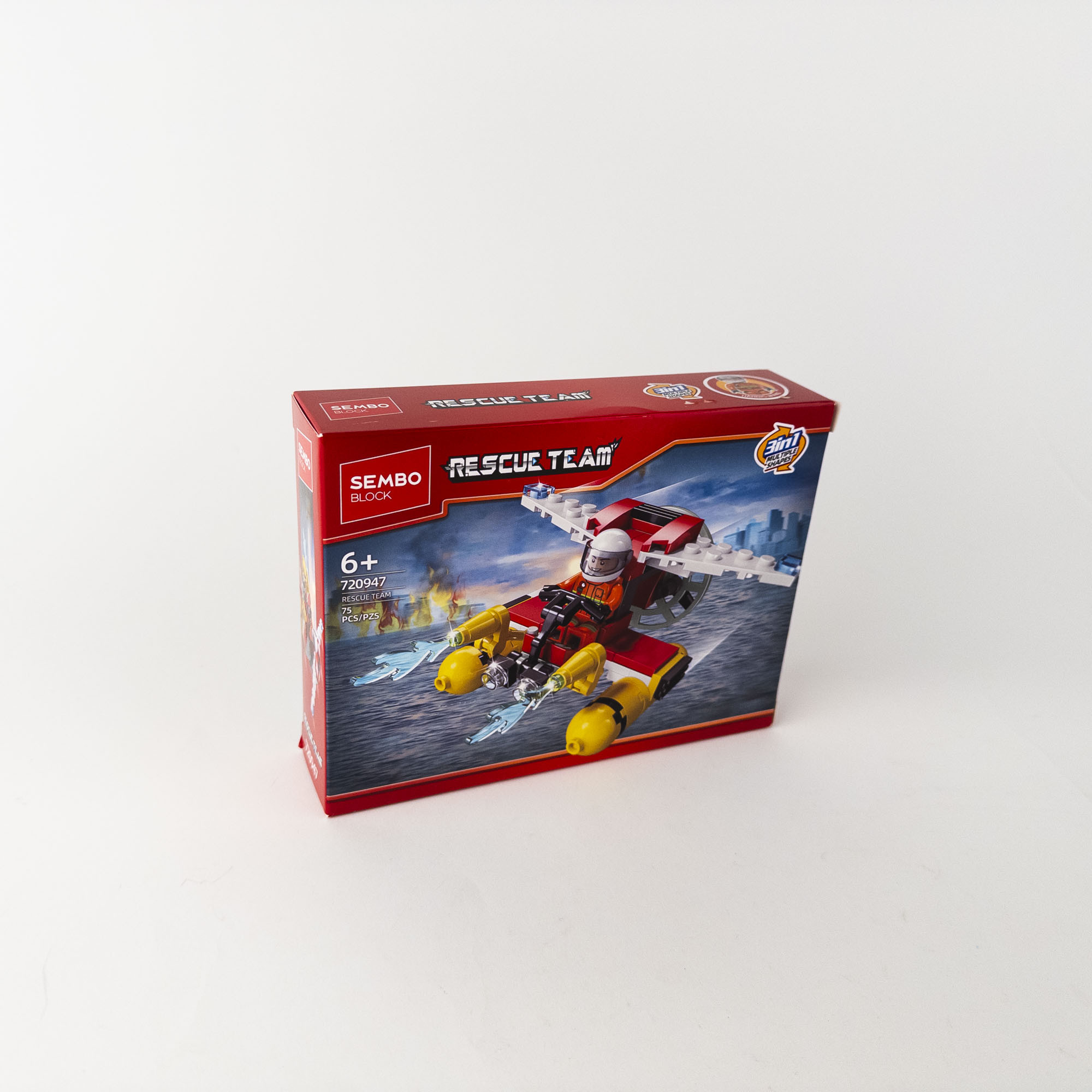 Constructor SEMBO Rescue Team Pompieri 6+ (720946–720949)