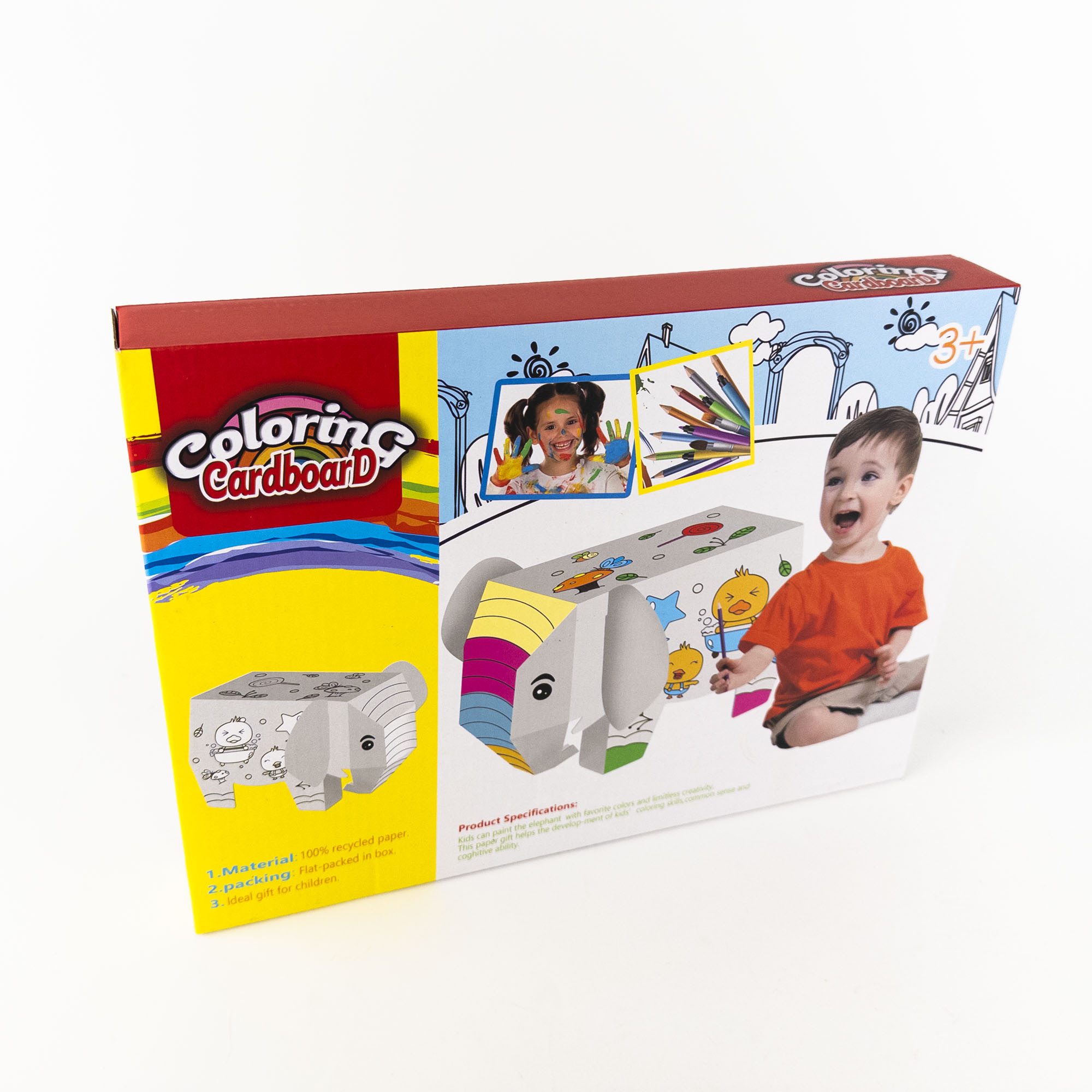 Set pentru colorat 3D „Elefant”