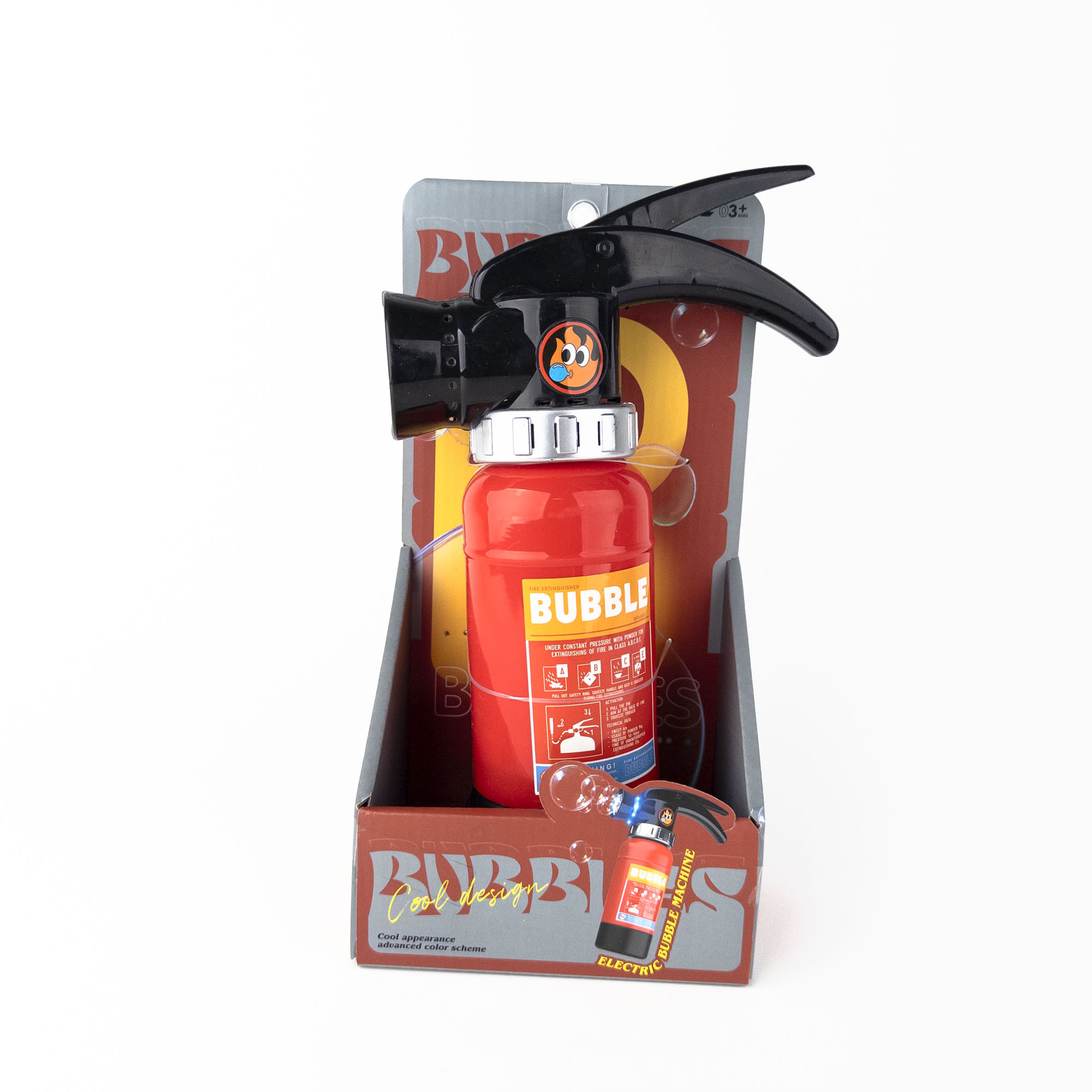Pistol pentru baloane de sapun „Stingator” cu lumina
