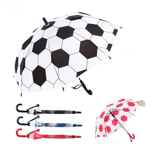 Umbrelă pentru copii „Fotbal” RST061, 50 cm, 8 spițe