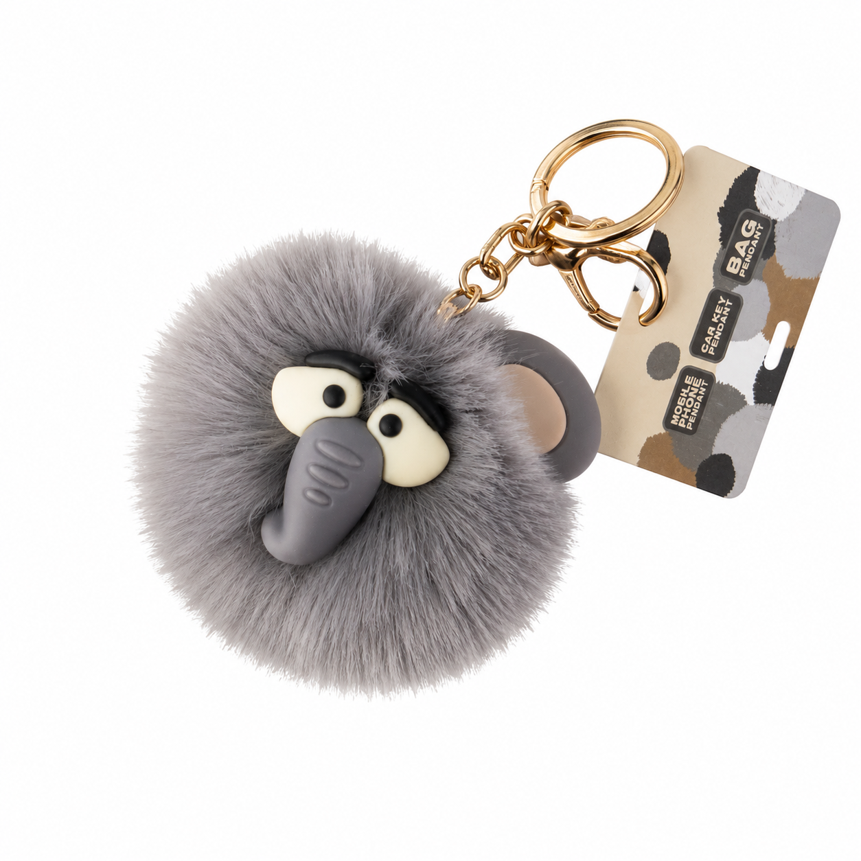 Breloc POMPOM Elefant ZF7577-0-1