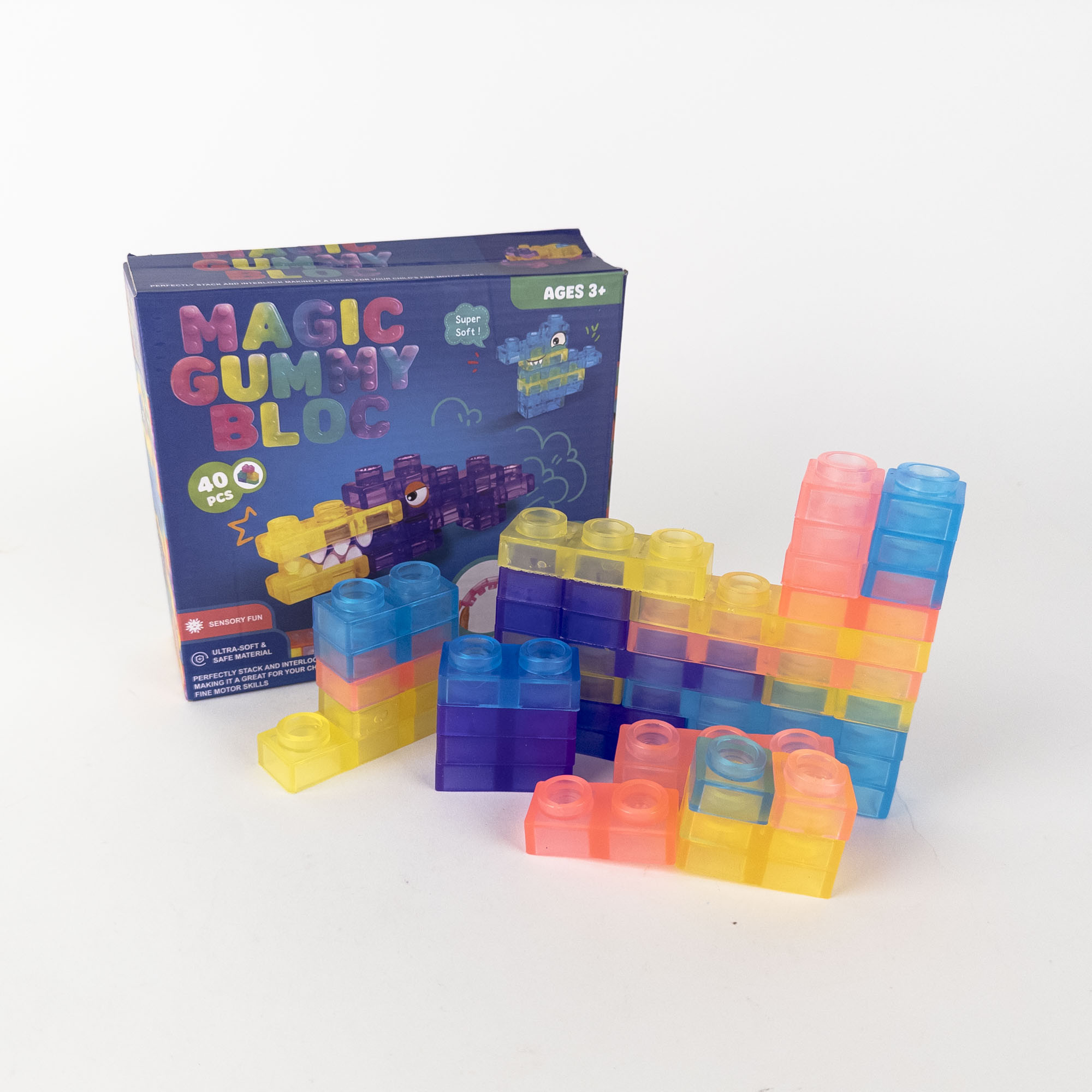 Constructor Jelly Blocks – 28 piese